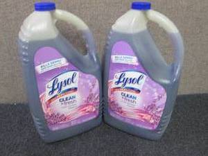 lot 260 image: 2 Lysol Clean & Fresh Multi-Surface...
