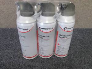 lot 276 image: 6- 10 oz Cans Innovera Electronics ...