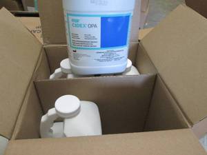 lot 308 image: 4 Gallons Cidex OPA...