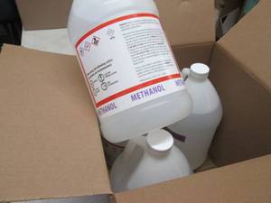 lot 325 image: 4 Gallons Methanol...