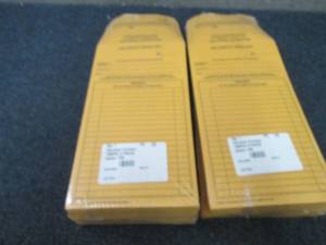 lot 327 image: 2- 100 pks Valuable Envelopes...