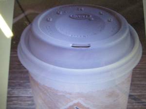 lot 348 image: Dart 12EL White Travel Lid - 1000C...