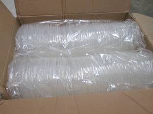 lot 377 image: Case of 200- 8in Flat Lid for Bagas...