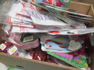 lot 403 image: Box of Assorted Valentines & St Pat...