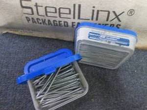 lot 446 image: Case of 20 pk  3.5 inch SteelLinks ...