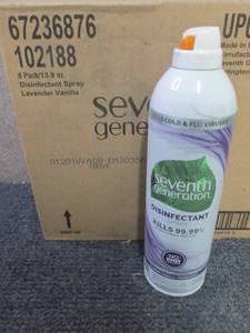 lot 448 image: Seventh Generation Spray - Disinfec...