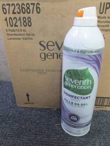 lot 453 image: Seventh Generation Spray - Disinfec...