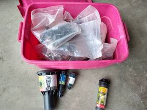 lot 39 image: Underground Sprinkler Heads And Miscellaneous Parts