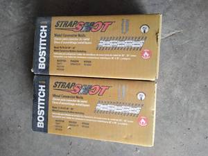 lot 55 image: (2) Boxes Bostitch 1-12 35-Degree Framing Nails