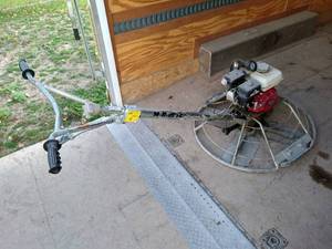 lot 57 image: MBW Walk Behind Power Trowel