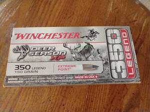 lot 66 image: 20 Rounds .350 Legend Extreme Point Ammunition