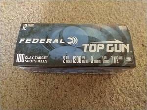 lot 71 image: 100 Rounds 12-Gauge Clay Target Shotshells Ammunition
