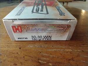 lot 76 image: 20 Rounds 30-30 Win FTX Ammunition