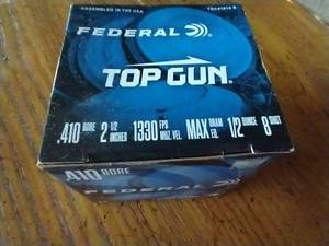 lot 83 image: 25 Rounds .410 Bore Clay Target Shotshells Ammunition