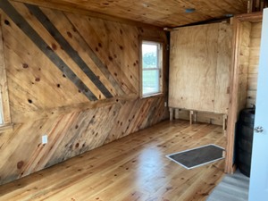 lot 1 image: Cabin, Deer Shack, Bunk House, She Shed, Man Cave with Porch (will deliver)