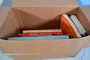 lot 74 image: Box of Assorted Cookbooks, Magazines, Etc.