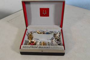 lot 101 image: Assorted Luxury Cufflinks  Watch Case
