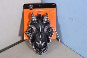 lot 110 image: Target Hyde and Eek Halloween Animated Light Up Dragon Door Knocker - Sound Activated