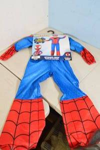 lot 148 image: New Spiderman Marvel Spidey & Amazing Friends 3T-4T Toddler Halloween Costume