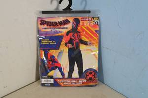 lot 152 image: Spider-Man Across The Spider-Verse Childrens Costume Spider-Man 2099 Medium