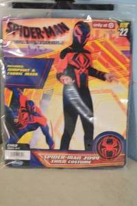 lot 159 image: Spider-Man Across The Spider-Verse Childrens Costume Spider-Man 2099 Small