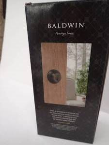 BALDWIN Round Deadbolt Bronze Finish