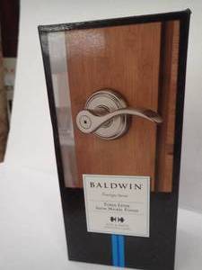 BALDWIN Tobin Lever Satin Nickel Finish - Bed & Bath