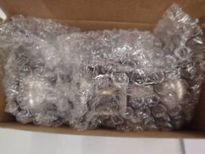 DELANEY Passage Lock  Antique Silver (knob) Saxon