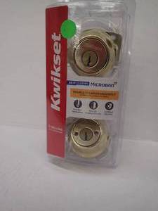 KWIKSET Double Cylinder deadbolt