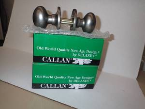 DELANEY Passage Locks Antique Silver (2)