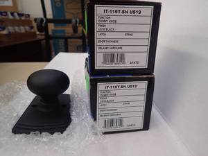 DELANEY Callan Dummy Knob Black Santo (2)