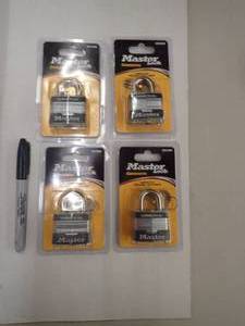 MASTER LOCKS  - Commercial ToughExtreme -Double Gray Bumpers (4)