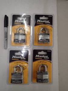 MASTER LOCKS  - Commercial ToughExtreme -Double Gray Bumpers (4)