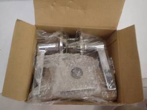 DELANEY Passage Lever Polished Chrome - Tulina