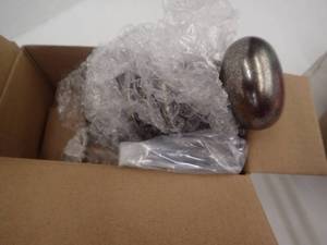 DELANEY Passage Lock  Antique Silver (knob) Saxon