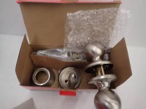 DELANEY Callan Fairfield Entrance & Single Cylinder Deadbolt Satin Nickel