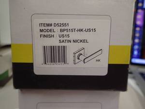 DELANEY Dummy Lever Satin Nickel - HK (2)