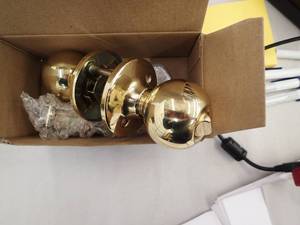 DELANEY Callan Privacy Lock Fairfield - Polished Brass