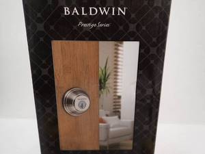 BALDWIN Prestige Series Deadbolt Satin Nickel Finish