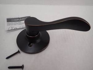 DEFIANT Dummy Lever RH- Aged Bronze Finish (4) Naples