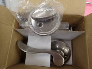 COPPER CREEK Waverlie Lever LH Satin Stainless