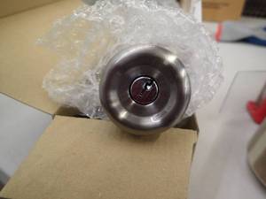 Defiant Combination EntryDeadbolt -Satin Nickel-Bell Knob