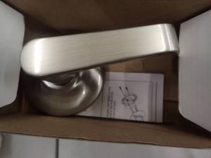 Copper Creek Commercial Grade 2-Satin Nickel Dummy Levers (2)