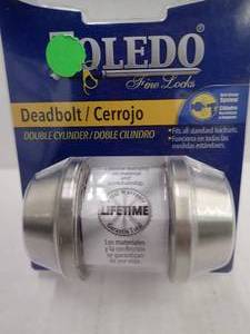 Toledo Deadbolt Double Cylinder