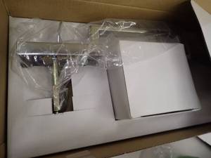 Delaney Entrance Handleset - Polished Chrome