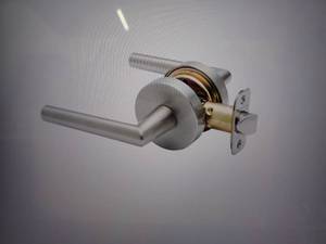 Copper Creek Modern Lever Satin Stainless w push button
