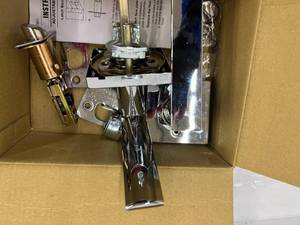 DELANEY Passage Lever - HK - Polished Chrome