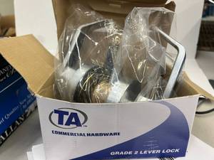 TA Saturn Style Commercial Grade Level 2 Entrance lever - Satin Nickel