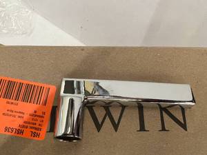 BALDWIN Reserve PrivacySquare Lever 5 Rose Polished Chrome