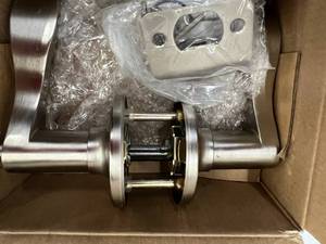 DELANEY Callan Privacy Lock Reversible Satin Nickel Bennett